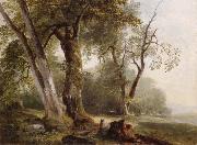 Asher Brown Durand Landscape with Beech Tree Germany oil painting artist